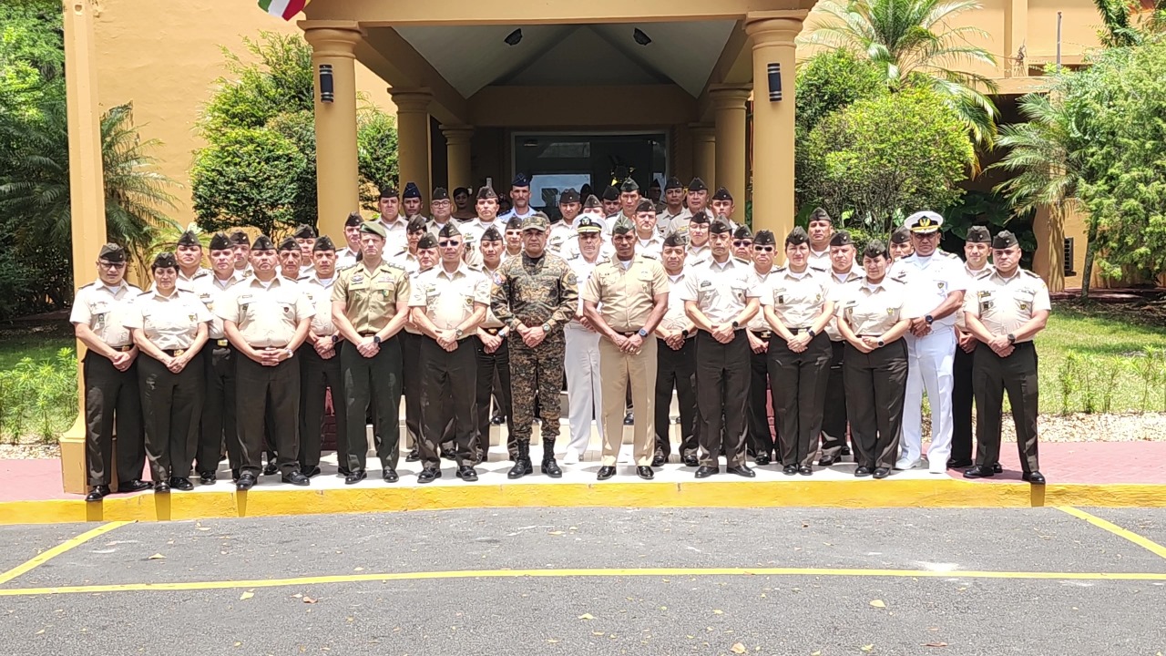 EGEMERD, recibe Estudiantes del Curso de Diplomado en Comando y Estado Mayor de Guatemala